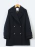 ライトシャギー メタルボタン ピーコート