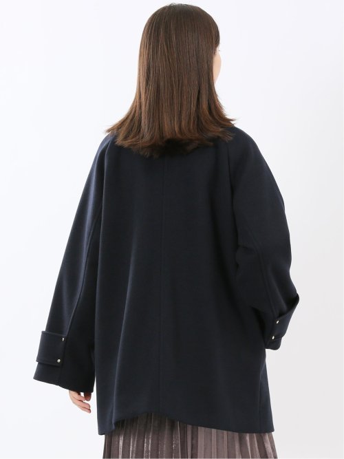 ライトシャギー メタルボタン ピーコート