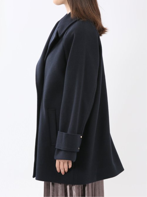 ライトシャギー メタルボタン ピーコート