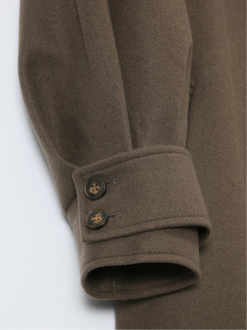 ストレッチ ライトシャギー ロングコート