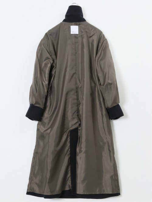 ストレッチ ライトシャギー ロングコート