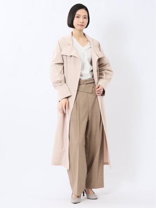 ストレッチ 2WAYトレンチコート