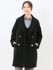 ハンドウォッシャブル オーバーサイズ ピーコート