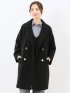 ハンドウォッシャブル オーバーサイズ ピーコート