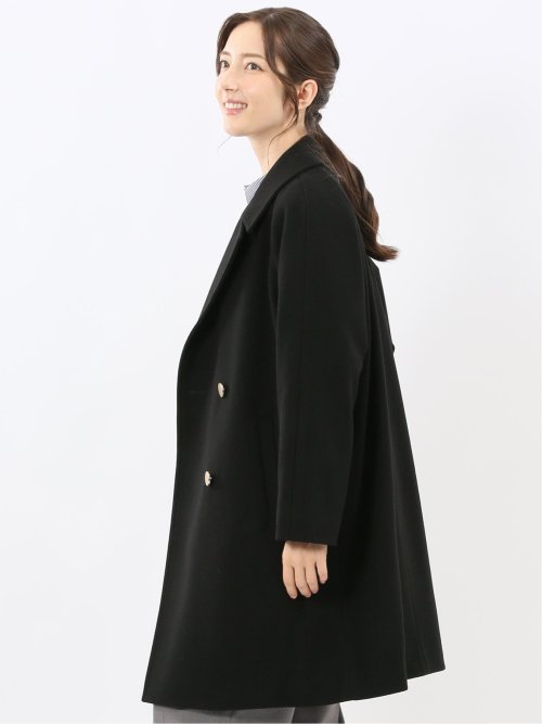 ハンドウォッシャブル オーバーサイズ ピーコート