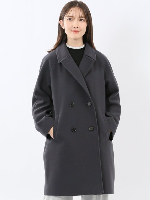 未使用級✨SHIPS シップス super140s メルトンピーコート Mサイズ ピーコート M 未使用級✨SHIPS シップス super140s メルトンピーコート