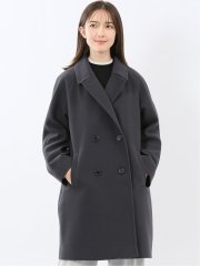 ハンドウォッシャブル オーバーサイズ ピーコート