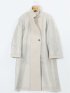 ストレッチ ハンドウォッシャブル スタンドカラー ロングコート