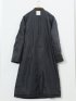 ストレッチ ハンドウォッシャブル スタンドカラー ロングコート