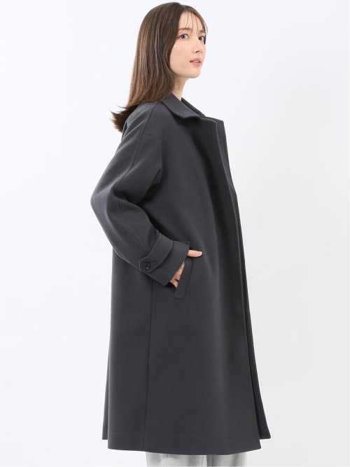ストレッチ ハンドウォッシャブル 2WAY ロングコート
