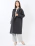 ストレッチ ハンドウォッシャブル 2WAY ロングコート