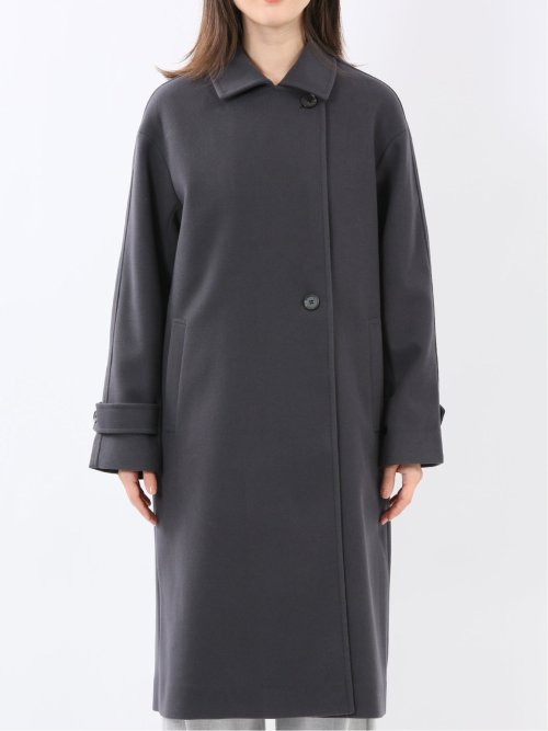 ストレッチ ハンドウォッシャブル 2WAY ロングコート