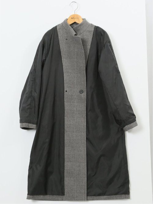 ストレッチ ハンドウォッシャブル 2WAY ロングコート