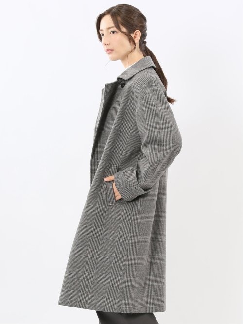 ストレッチ ハンドウォッシャブル 2WAY ロングコート