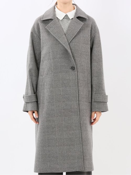 ストレッチ ハンドウォッシャブル 2WAY ロングコート