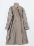 ストレッチ ハンドウォッシャブル 2WAY ロングコート