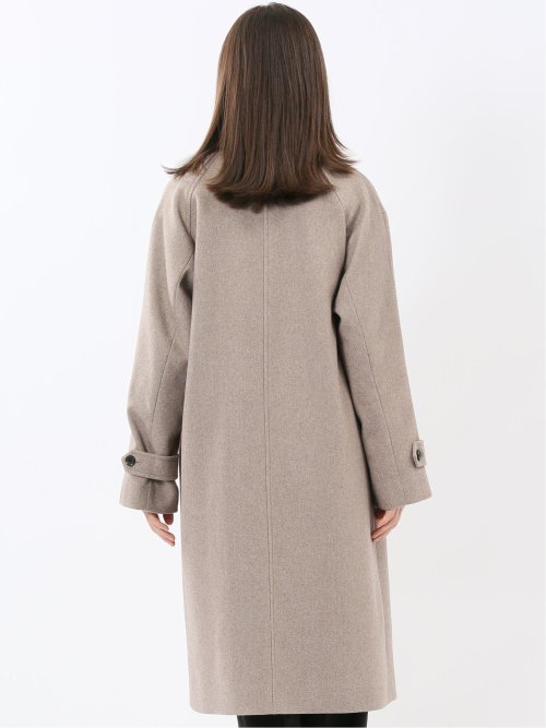 ストレッチ ハンドウォッシャブル 2WAY ロングコート