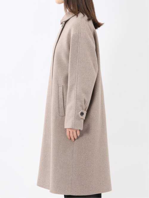 ストレッチ ハンドウォッシャブル 2WAY ロングコート