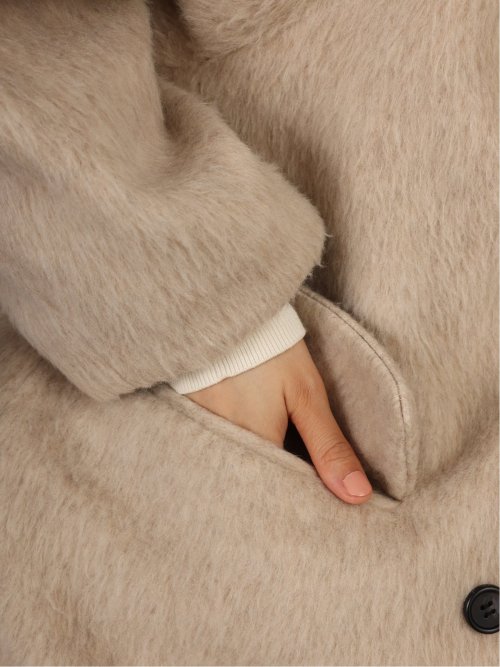 ドロー/DRAW 起毛 ダブル ロングコート （ユニセックス）