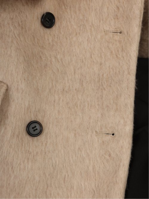 ドロー/DRAW 起毛 ダブル ロングコート （ユニセックス）