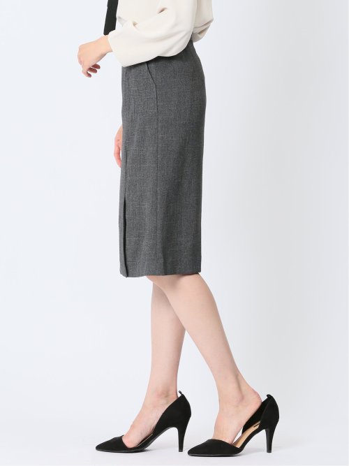 ストレッチシャーク タイトスカート グレー(セットアップ可能)