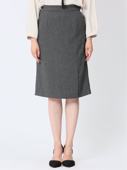 ストレッチシャーク タイトスカート グレー(セットアップ可能)