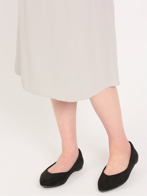 ダブルクロス フレアースカート ライトグレー(セットアップ可能)