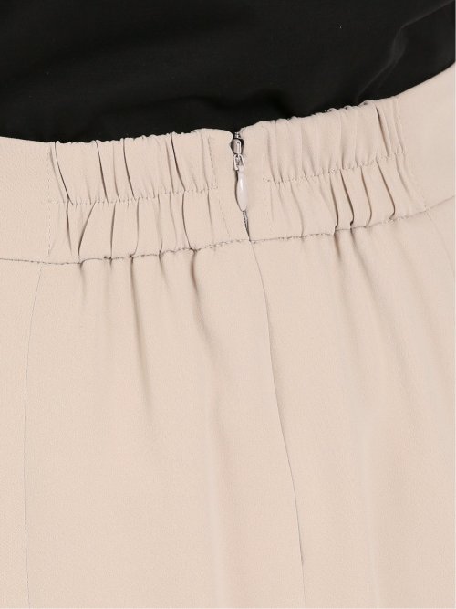 ダブルクロス フレアースカート ベージュ(セットアップ可能)