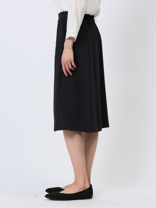 ダブルクロス フレアースカート 紺(セットアップ可能)