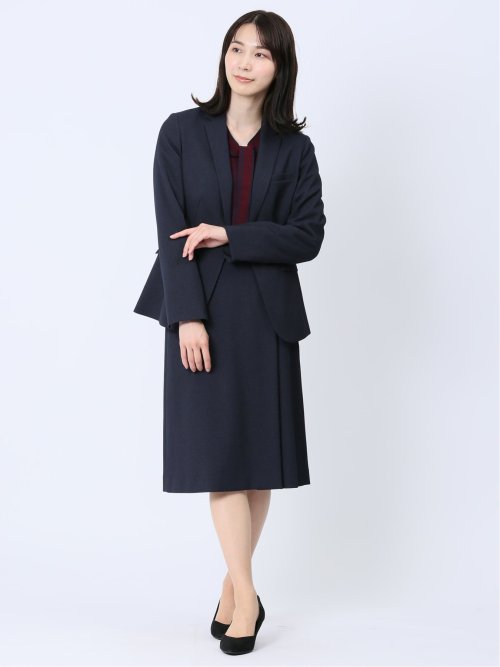 ラナテック フレアースカート 紺(セットアップ可能)