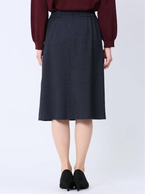 ラナテック フレアースカート 紺(セットアップ可能)