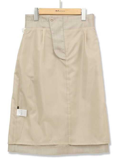 ホトフレッシュ/HOTOFRESH タイトスカート ベージュ(セットアップ可能)