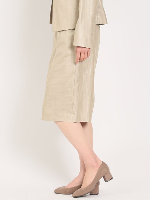 ホトフレッシュ/HOTOFRESH タイトスカート ベージュ(セットアップ可能)