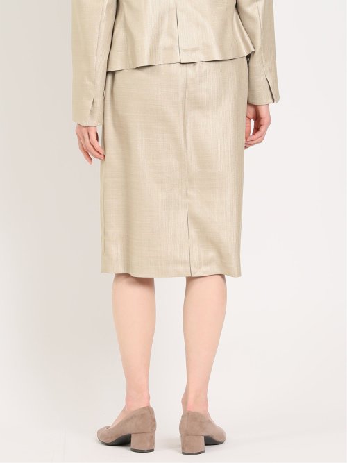 ホトフレッシュ/HOTOFRESH タイトスカート ベージュ(セットアップ可能)