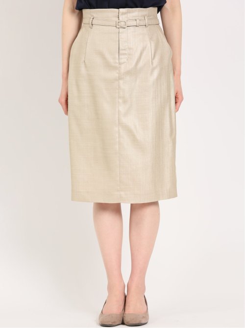 ホトフレッシュ/HOTOFRESH タイトスカート ベージュ(セットアップ可能)