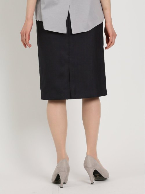 ホトフレッシュ/HOTOFRESH タイトスカート 紺(セットアップ可能)