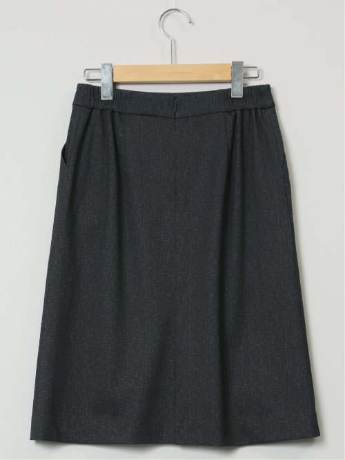 ポンチ セミタイトスカート 組織紺(セットアップ可能)