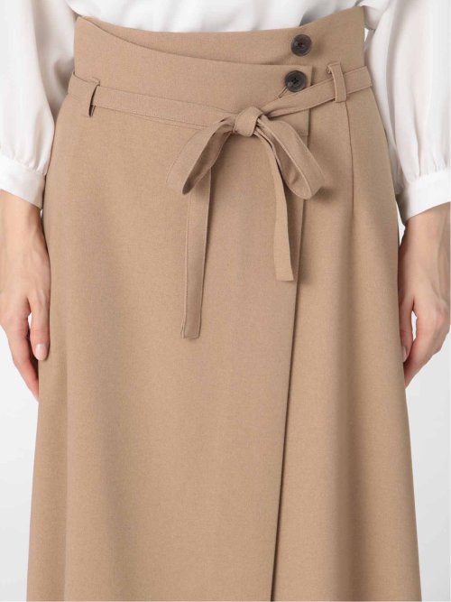 ウーリッシュ フレアースカート キャメル(セットアップ可能)