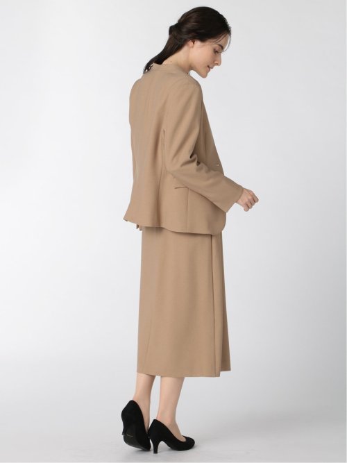 ウーリッシュ フレアースカート キャメル(セットアップ可能)