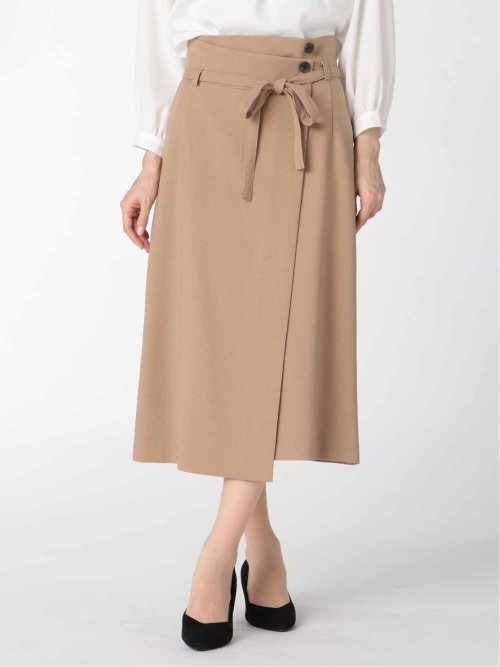 ウーリッシュ フレアースカート キャメル(セットアップ可能)