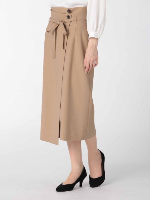 ウーリッシュ フレアースカート キャメル(セットアップ可能)