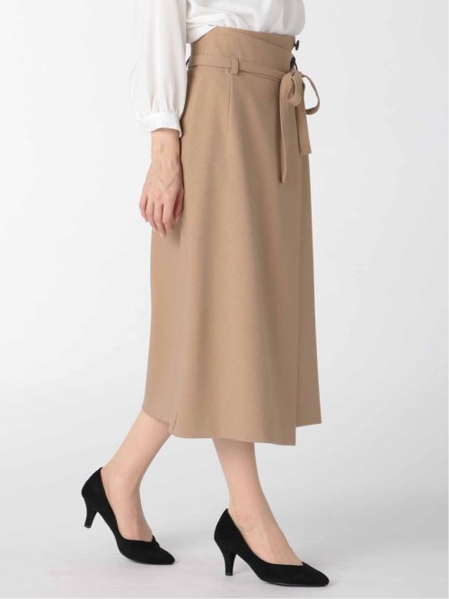 ウーリッシュ フレアースカート キャメル(セットアップ可能)