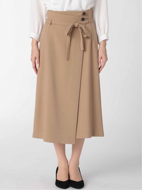 ウーリッシュ フレアースカート キャメル(セットアップ可能)