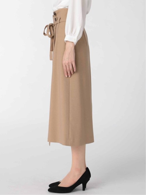 ウーリッシュ フレアースカート キャメル(セットアップ可能)