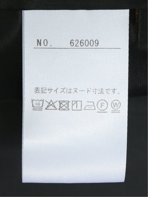 杢調 ラップ風ロングスカート 黒(セットアップ可能)