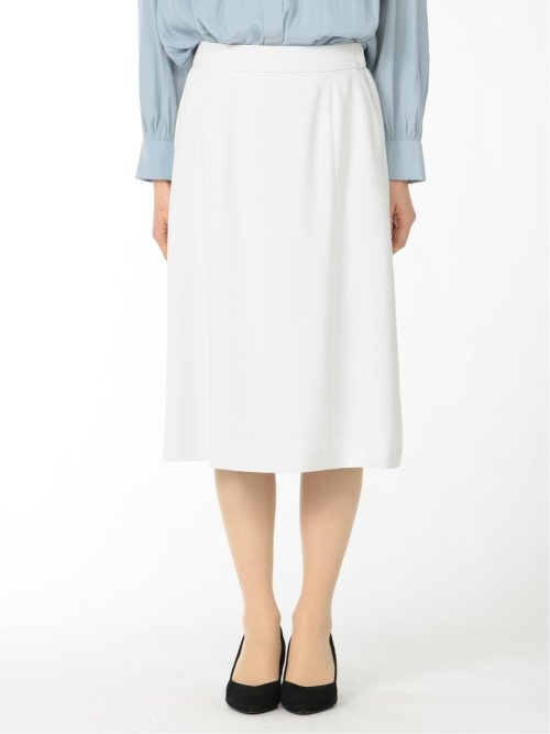 ダブルクロス フレアースカート ライトグレー(セットアップ可能)