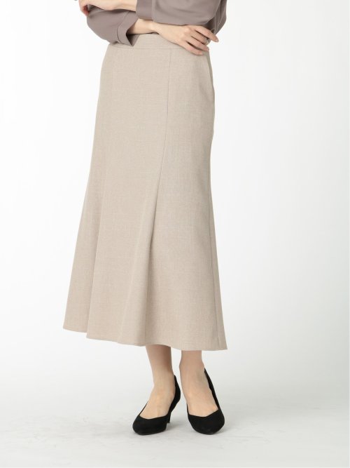 ツムギート フレアースカート ベージュ(セットアップ可能)