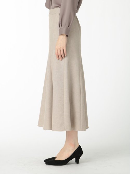 ツムギート フレアースカート ベージュ(セットアップ可能)