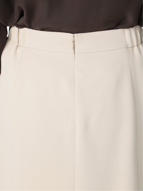 ダブルクロス フレアースカート ベージュ(セットアップ可能)