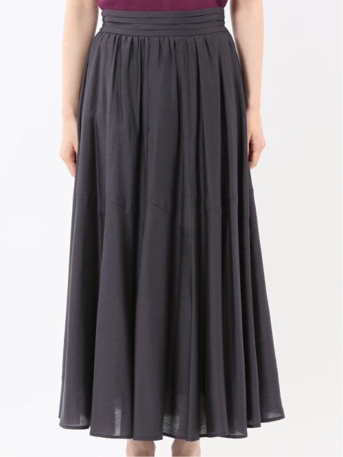 シルキーローン タックギャザースカート